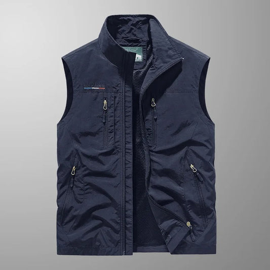 Gabin | Gilet cargo multi-poches – léger, pratique et prêt pour l’aventure